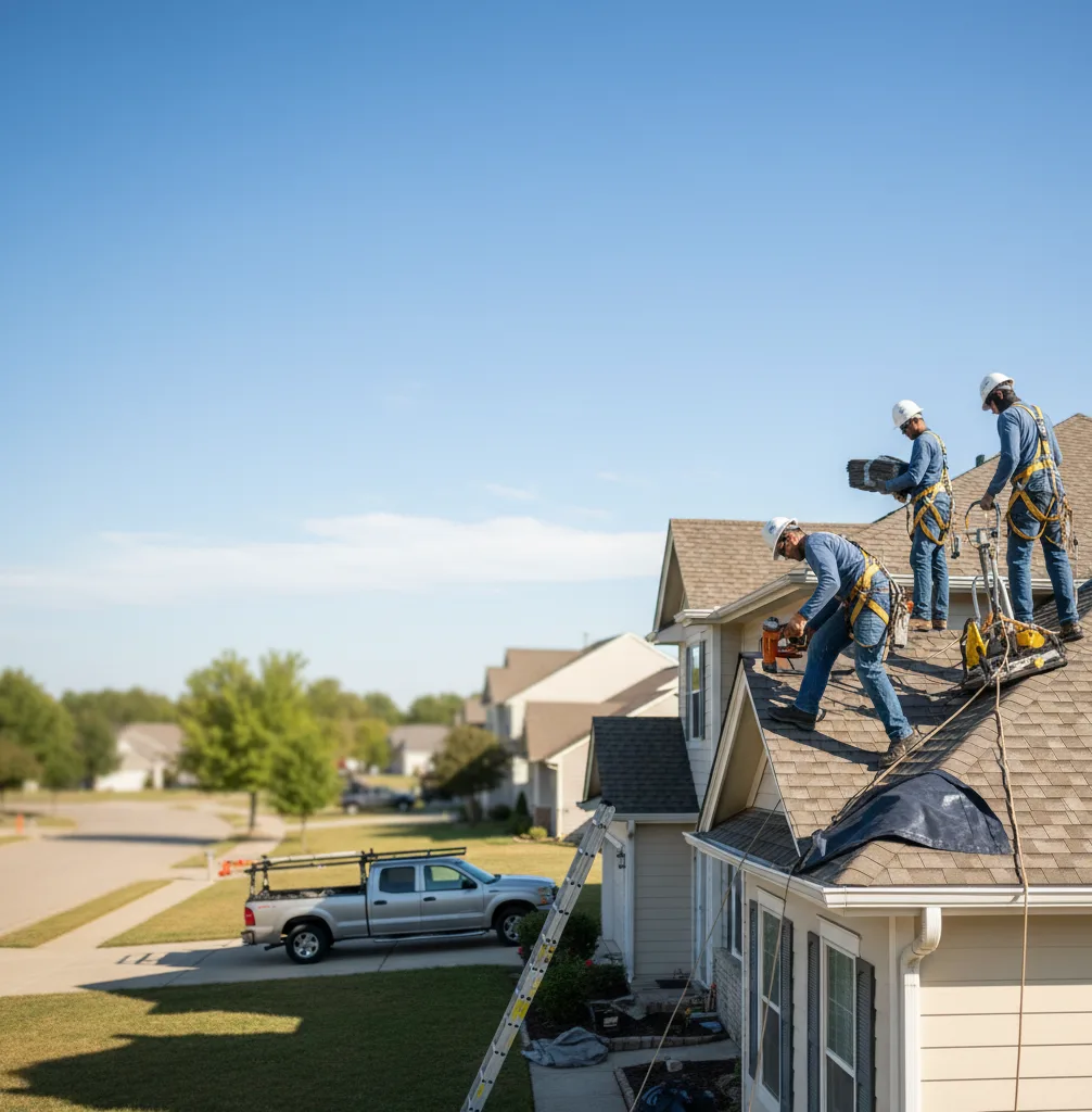 Roof Repair in Saint Jacob
